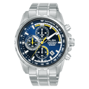 Alba Active AM3929X Stainless Steel Blue Quartz Chronograph Men Watch