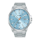 Alba Active AS9Q61X Blue Dial Stainless Steel Quartz Men Watch
