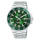 Alba Active AS9S85X Green Dial Quartz Stainless Steel Men Watch