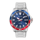 Alba Active AS9T97X1 Blue Dial Stainless Steel Quartz Men Watch