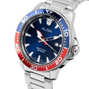 Alba Active AS9T97X1 Blue Dial Stainless Steel Quartz Men Watch