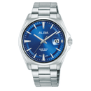 Alba Active AS9V89X Blue Dial Stainless Steel Quartz Men Watch