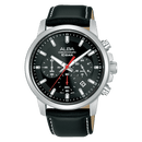 Alba Active AT3J63X Black Stainless Steel Quartz Chronograph Men Watch