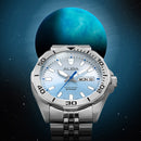 Alba Active Planet Series AV3587X Uranus Stainless Steel Quartz Men Watch