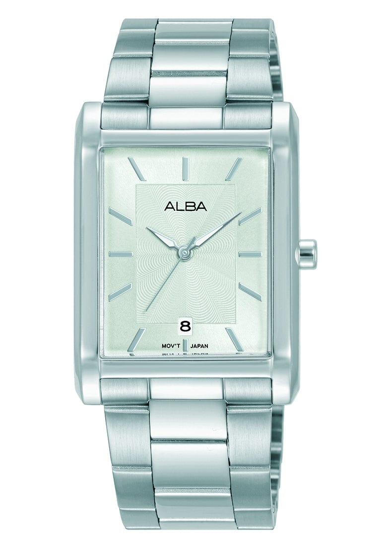 Alba Prestige AG8P87X Analog Silver Dial Stainless Steel Men Watch