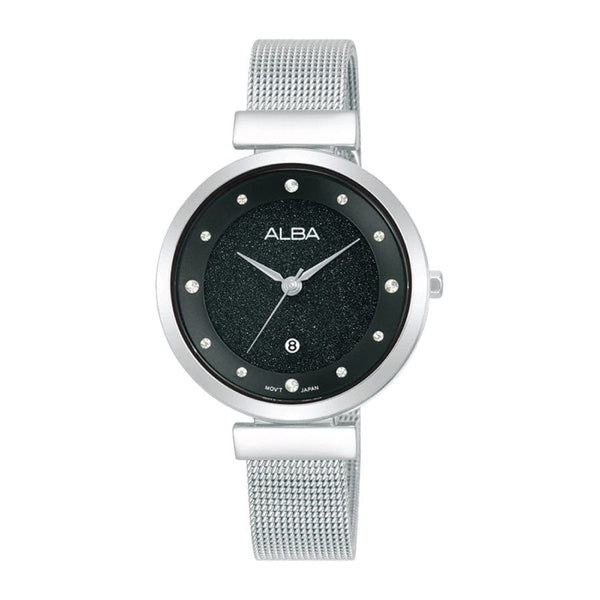 Alba Fashion AH7CA5X Analog Stainless Steel Women Watch
