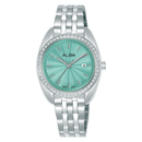 Alba Fashion AH7EV3X Blue Dial Stainless Steel Quartz Women Watch