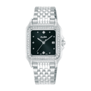 Alba Fashion AH7FE9X1 Quartz Black Dial Stainless Steel Women Watch
