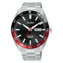 Alba Mechanical A3B001X Automatic Stainless Steel Black Dial Men Watch 