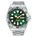 Alba Mechanical AL4487X Automatic Green Dial Stainless Steel Men Watch