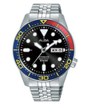 Alba Mechanical AL4529X Automatic Stainless Steel Black Dial Men Watch