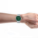 Alba Prestige A5B001X Green Sweeping Second Quartz Men Watch