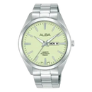 Alba Prestige AJ6211X Luminous Dial Stainless Steel Quartz Men Watch