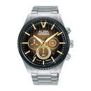 Alba Sign A AT3H95X Silver Stainless Steel Quartz Men Watch