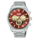 Alba SignA AT3J11X Stainless Steel Red Quartz Chronograph Men Watch
