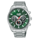 Alba SignA AT3J13X Stainless Steel Green Quartz Chronograph Men Watch