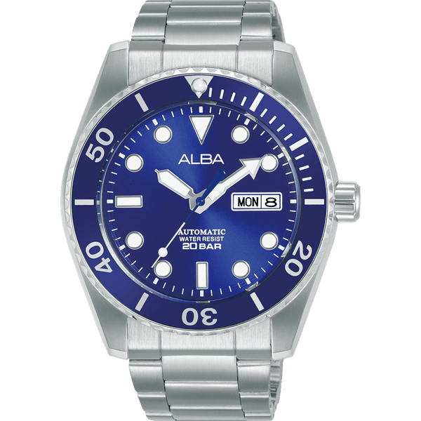 Alba Active AL4359X Automatic Stainless Steel Men Watch Malaysia