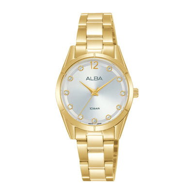 Alba Fashion AH8740X Analog Stainless Steel Women Watch Malaysia