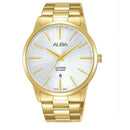Alba Prestige AG8K80X Quartz Gold Steel Sapphire Crystal Men Watch