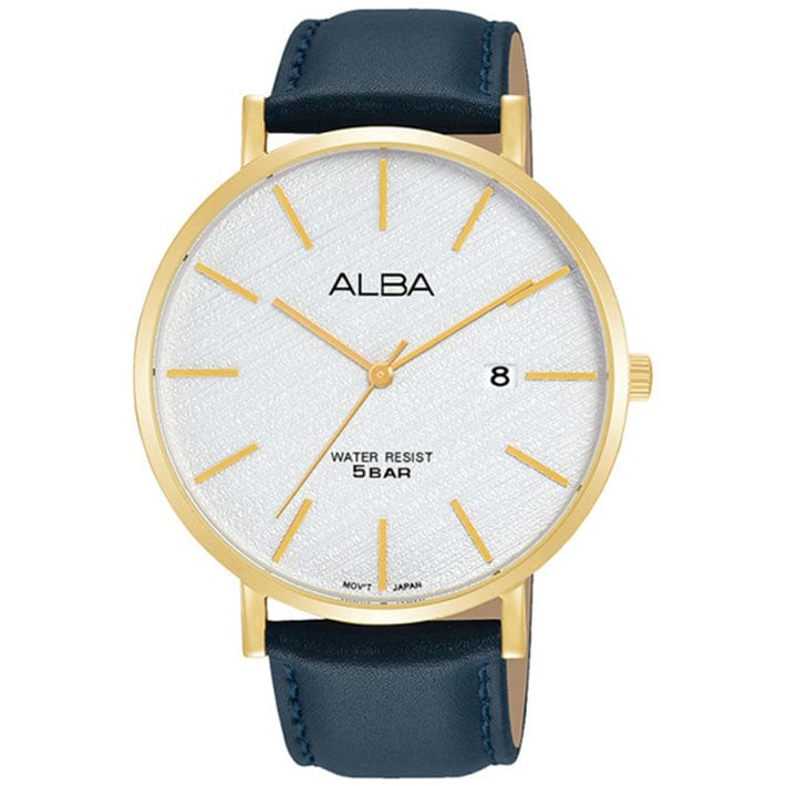 Alba Prestige AS9K18X Analog Leather Strap Men Watch Malaysia