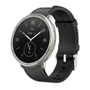 Amazfit Active 2 Black Leather Round Smartwatch