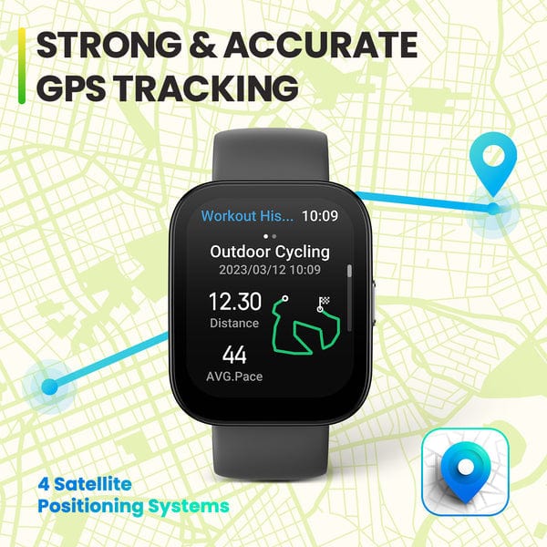 Amazfit BIP 5 Fitness Smartwatch GPS Function