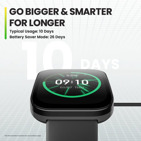 Amazfit BIP 5 Fitness Smartwatch Battery Life