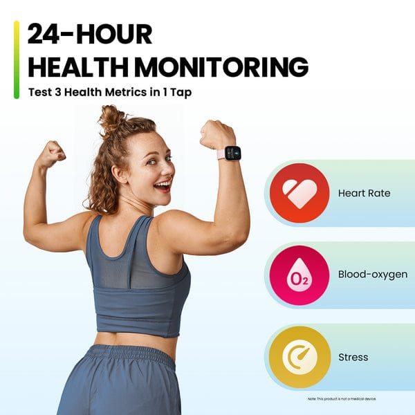 Amazfit BIP 5 Fitness Smartwatch Health Monitoring Function