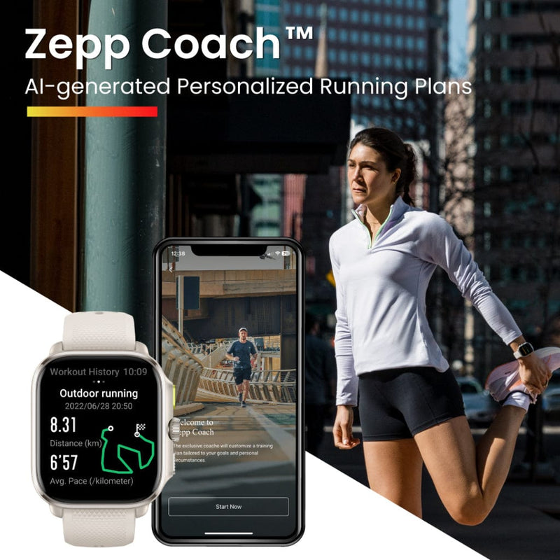 Amazfit Cheetah (Square) Smartwatch Zepp Apps Function