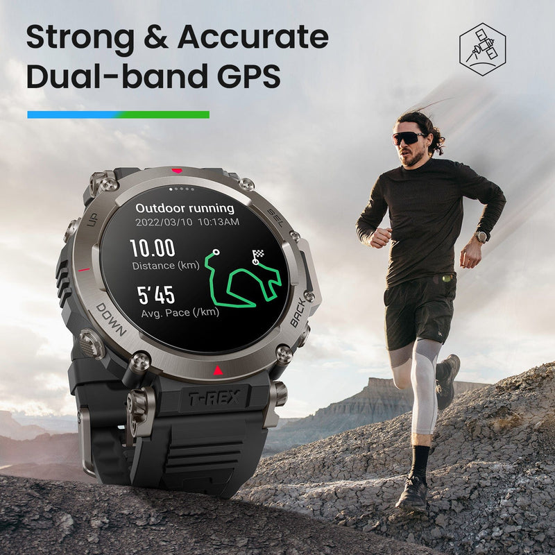 Amazfit T-REX ULTRA Fitness Smartwatch GPS Support