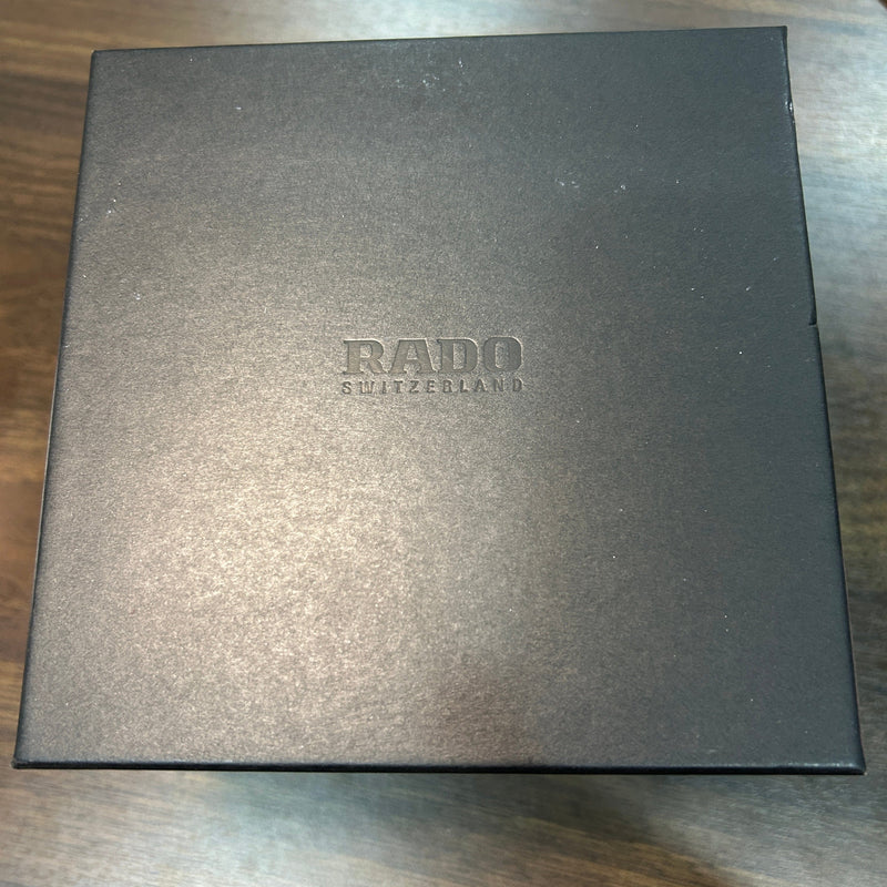 [Pre-Owned] Rado True Automatic Diamonds Black Ceramic Sapphire Crystal Women Watch