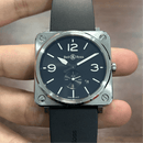 [Pre-Owned] Bell & Ross Heritage S BRS-64-S Stainless Steel Quartz Men Watch