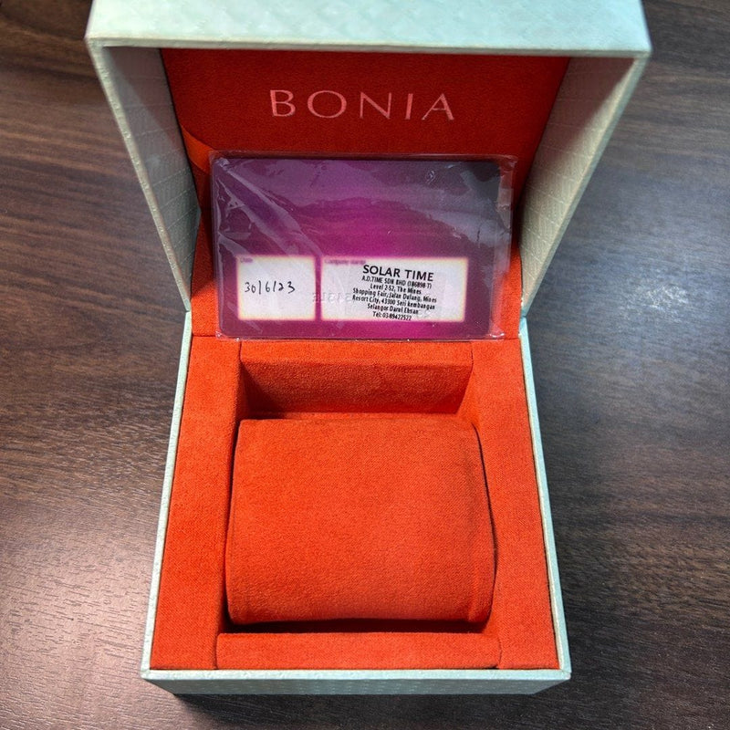 [Pre-Owned] Bonia Contemporary Limited Edition Leather Automatic Women Watch