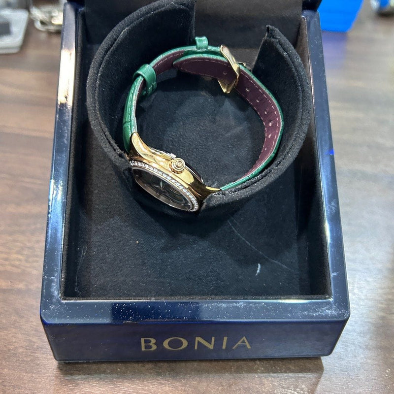 [Pre-Owned] Bonia Contemporary Limited Edition Leather Automatic Women Watch (FREE Bonia Watch Winder)