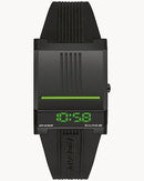 Bulova Computron 98C141 Quartz LED Black Men Watch