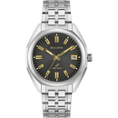 Bulova Jet Star 96B415 Quartz Stainless Steel Black Men Watch