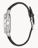 Bulova Lunar Pilot 96B251 Chronograph Leather Strap Quartz Men Watch