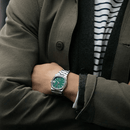 Bulova Super Seville 96B439 Quartz Stainless Steel Green Men Watch