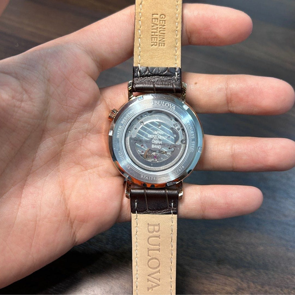未使用品級】BULOVA 腕時計メンズ 97A171 クラシックエアロジェット
