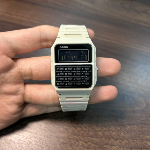 [Pre-Owned] Casio Data Bank CA-53WF-8B Digital Watch
