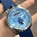 [Pre-Owned] Bomberg Bolt 68 Blue Bullhead Quartz Chronograph Men Watch