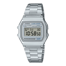 Casio Vintage A158WEA-7  Silver Stainless Steel Unisex Watch