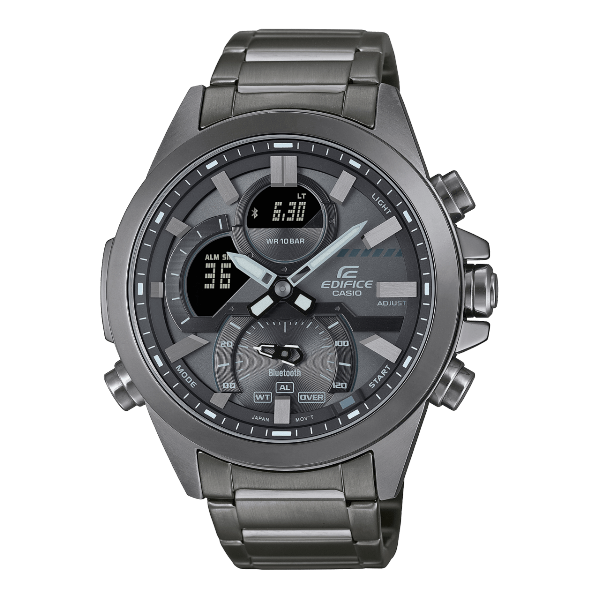 Casio Edifice ECB-30DC-1B Smartphone Link Stainless Steel Men Watch