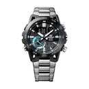 Casio Edifice ECB-40DB-1A Sospensione Black And SIlver Steel Men Watch
