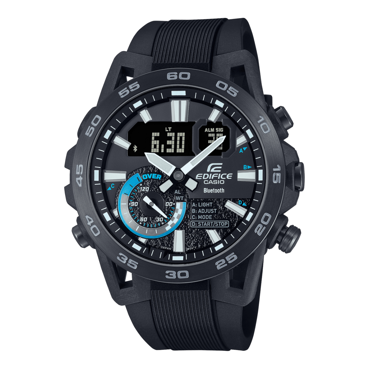 Casio Edifice ECB-40PB-1A Sospensione Black Resin Men Watch Malaysia