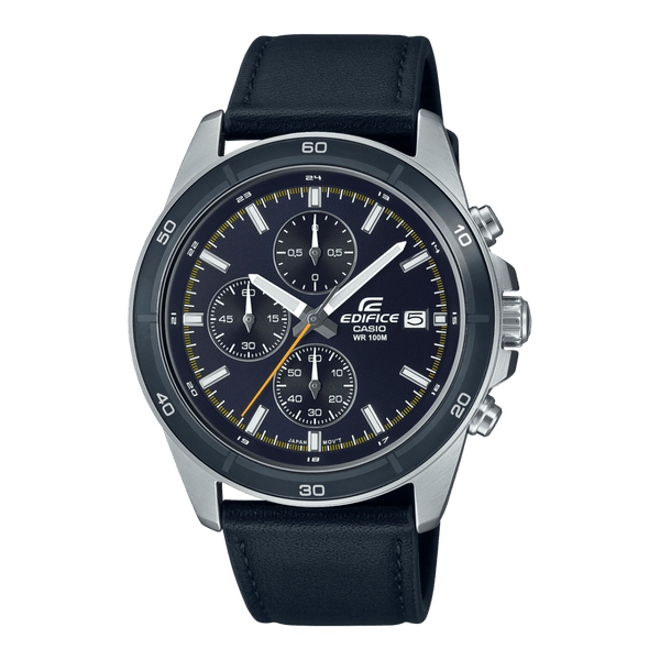 Casio Edifice Standard Chronograph EFR-526L-2C Stainless Steel Watch 