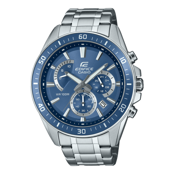 Casio Edifice Standard Chronograph EFR-552D-2A Stainless Steel Watch