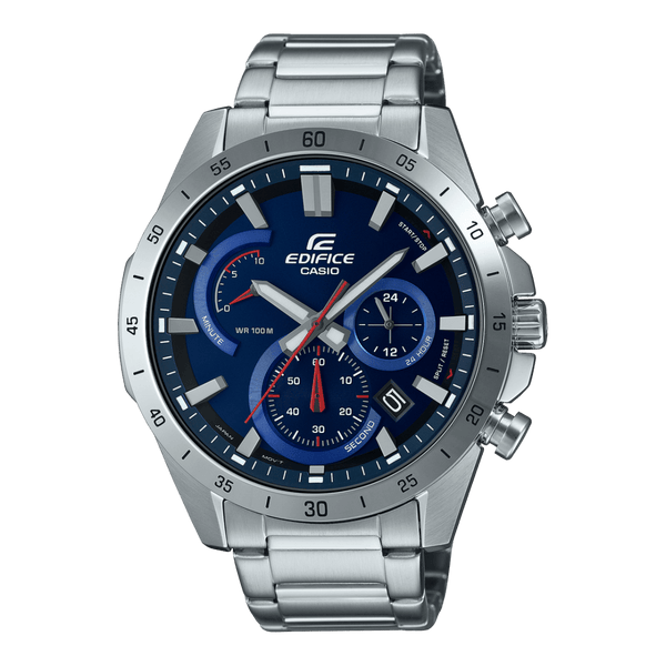 Casio Edifice Standard Chronograph EFR-573D-2A Stainless Steel Watch 