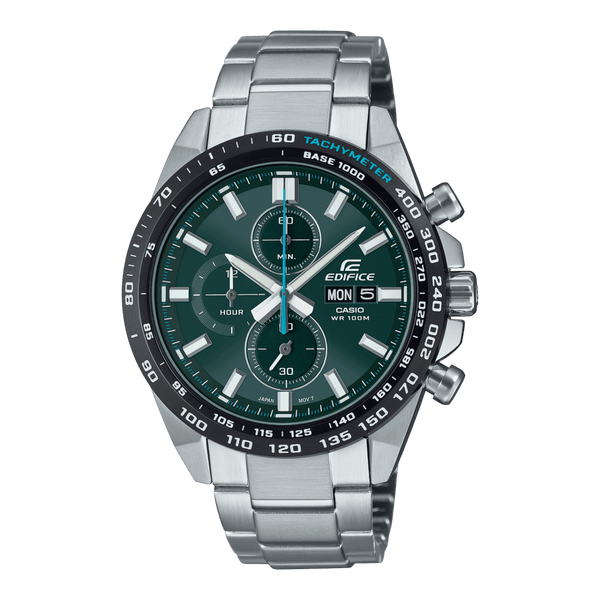 Casio Edifice Standard Chronograph EFR-574DB-3A Stainless Steel Watch 