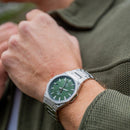 Casio Edifice EFR-S108D-3AV Sapphire Crystal Green Men Watch Malaysia 